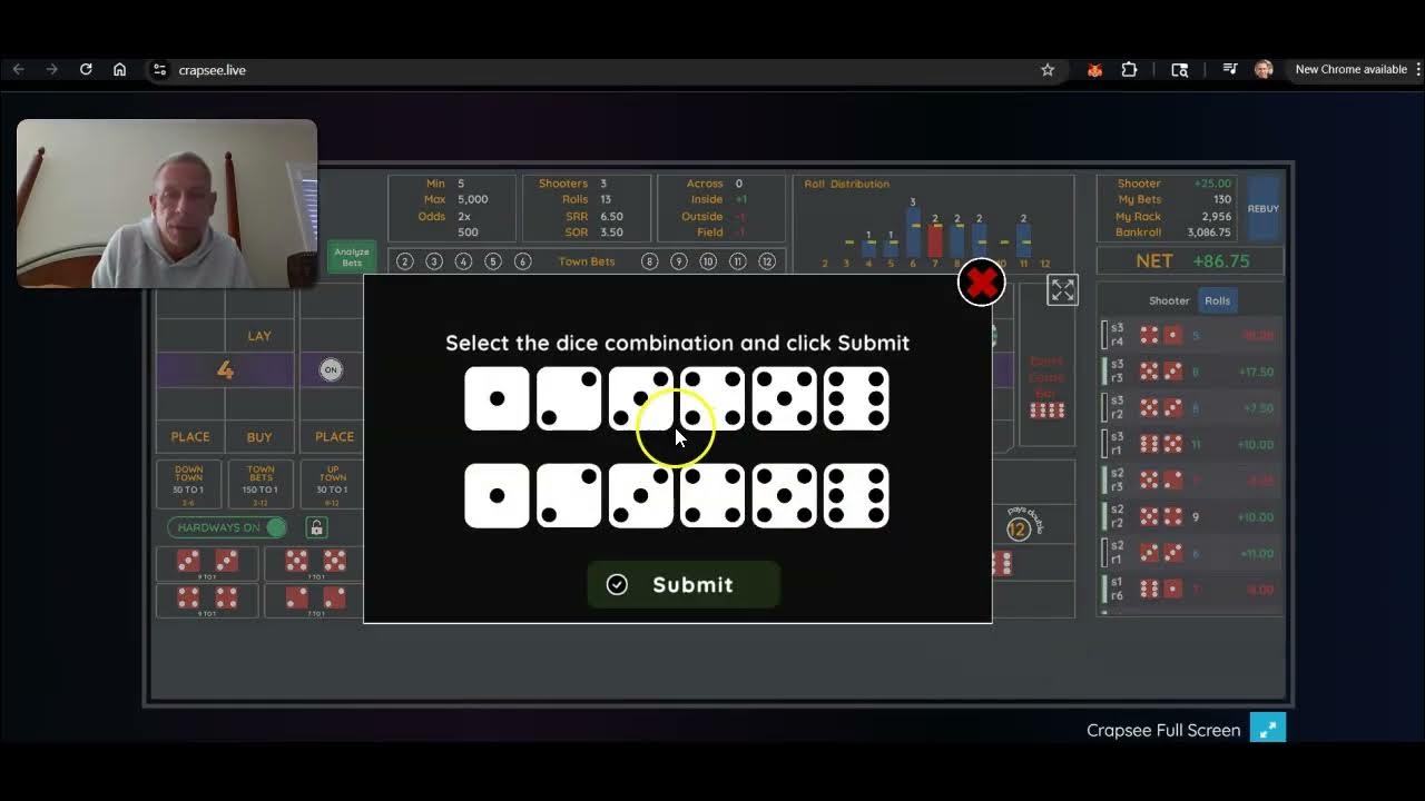Craps 'Lay Low Strategy' Demo - Casino Lab Sneak Peak - YouTube